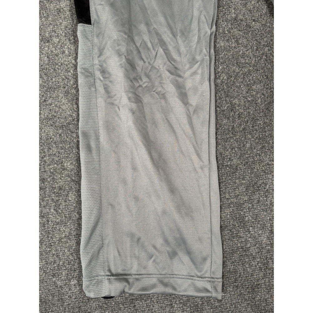 NikePants Mens Medium Gray Dri Fit Basketball Gym Training Sweatpants 30" EUC - Picture 2 of 16